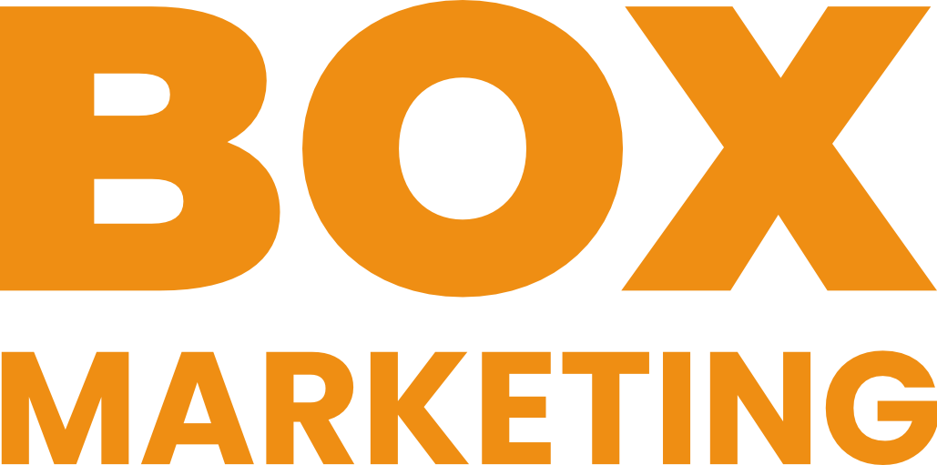 Logo Box Marketing - Laranja